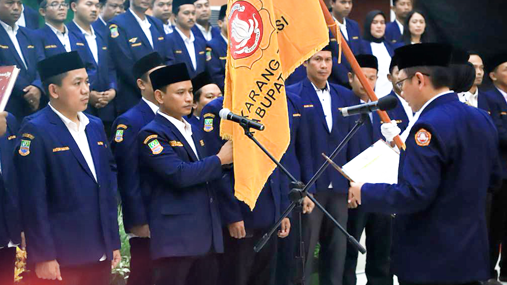 PELANTIKAN PENGURUS KARANG TARUNA KABUPATEN BEKASI PERIODE 2023 - 2028